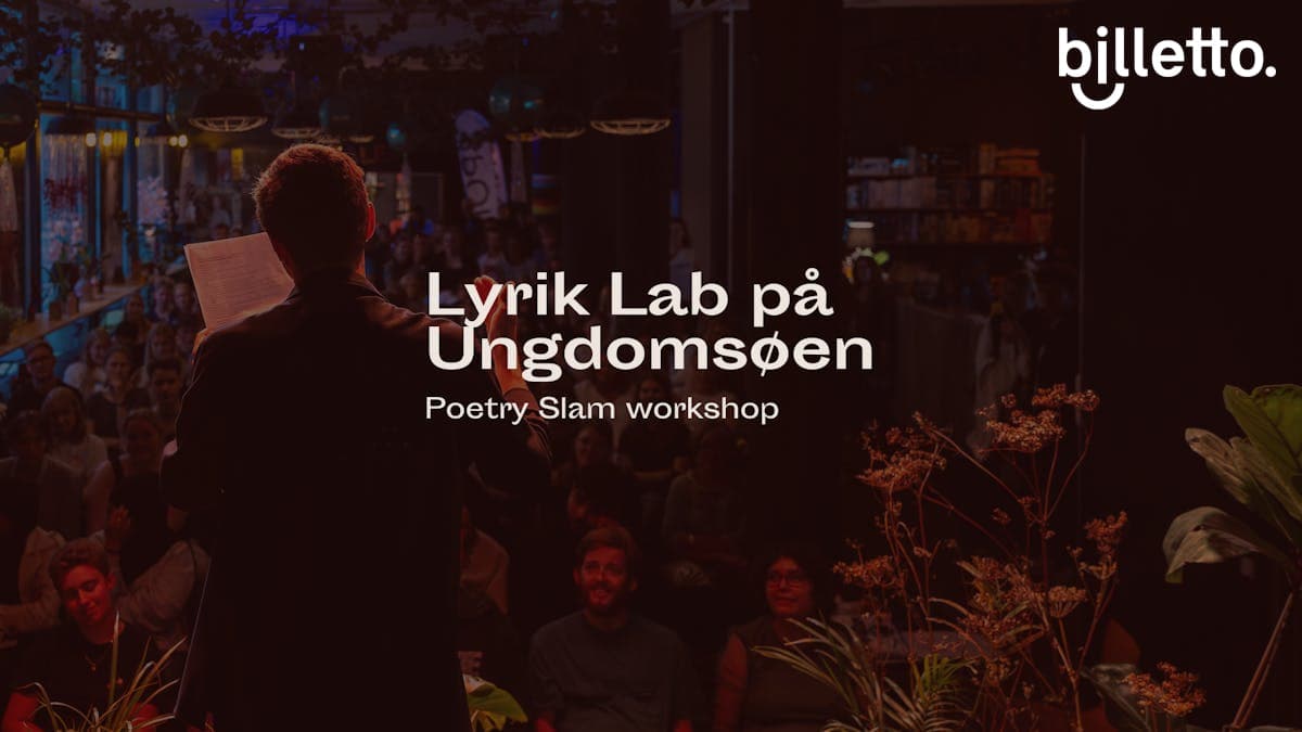 Lyrik Lab: Poetry Slam workshop x Emil Nygård
