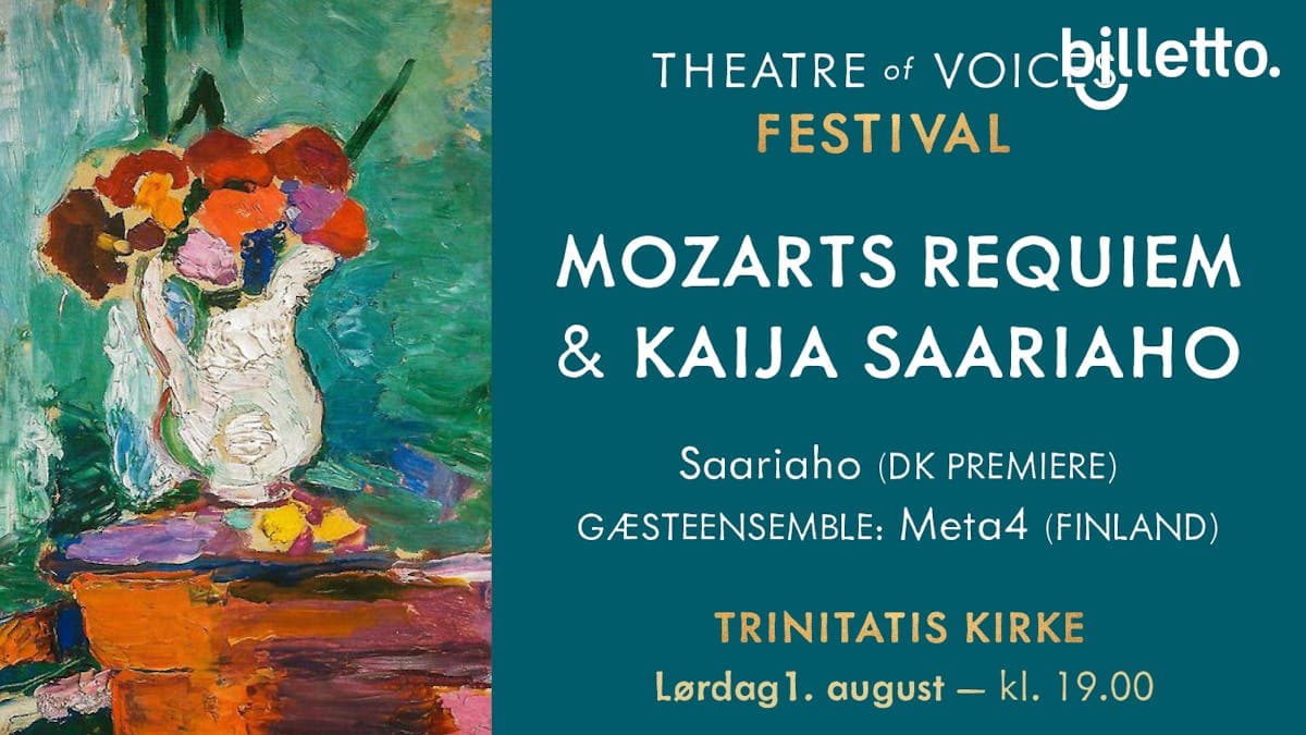 Theatre of Voices Festival - Mozart Requiem og Kaija Saariaho