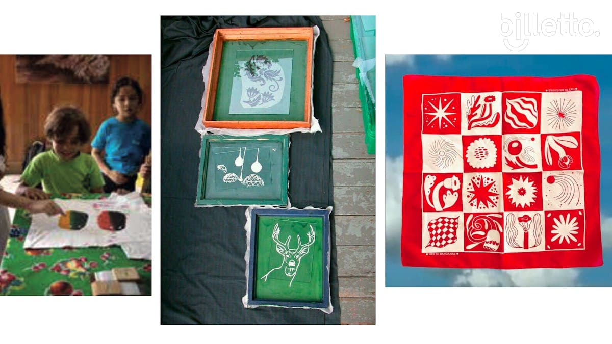 Screen Printing Workshop // Oaxaca Festival