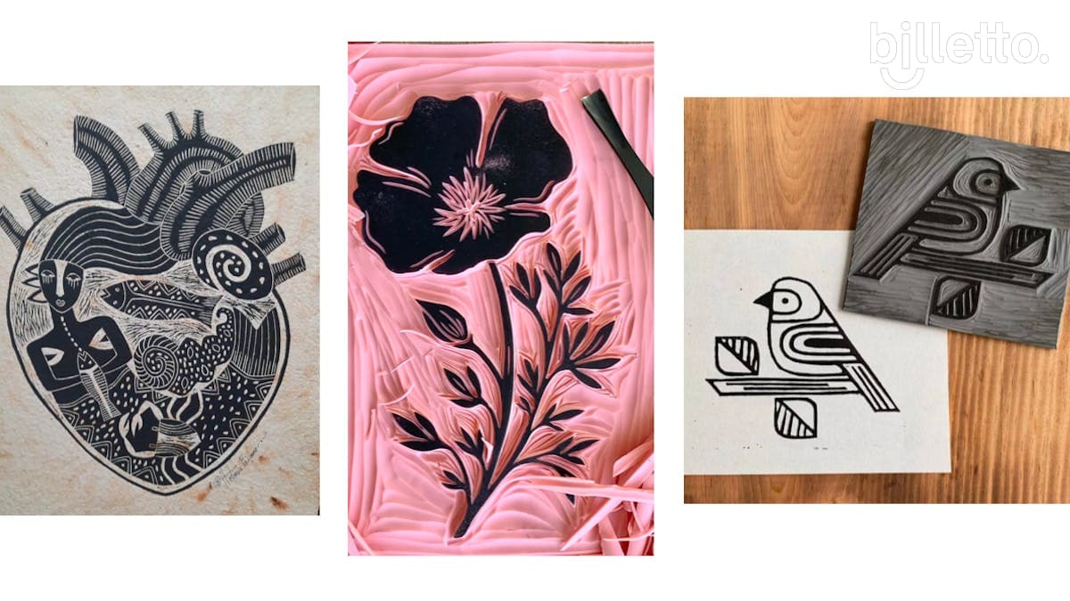 Linocut Workshop // Oaxaca Festival