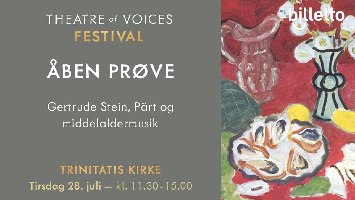 Theatre of Voices Festival - åben prøve 1