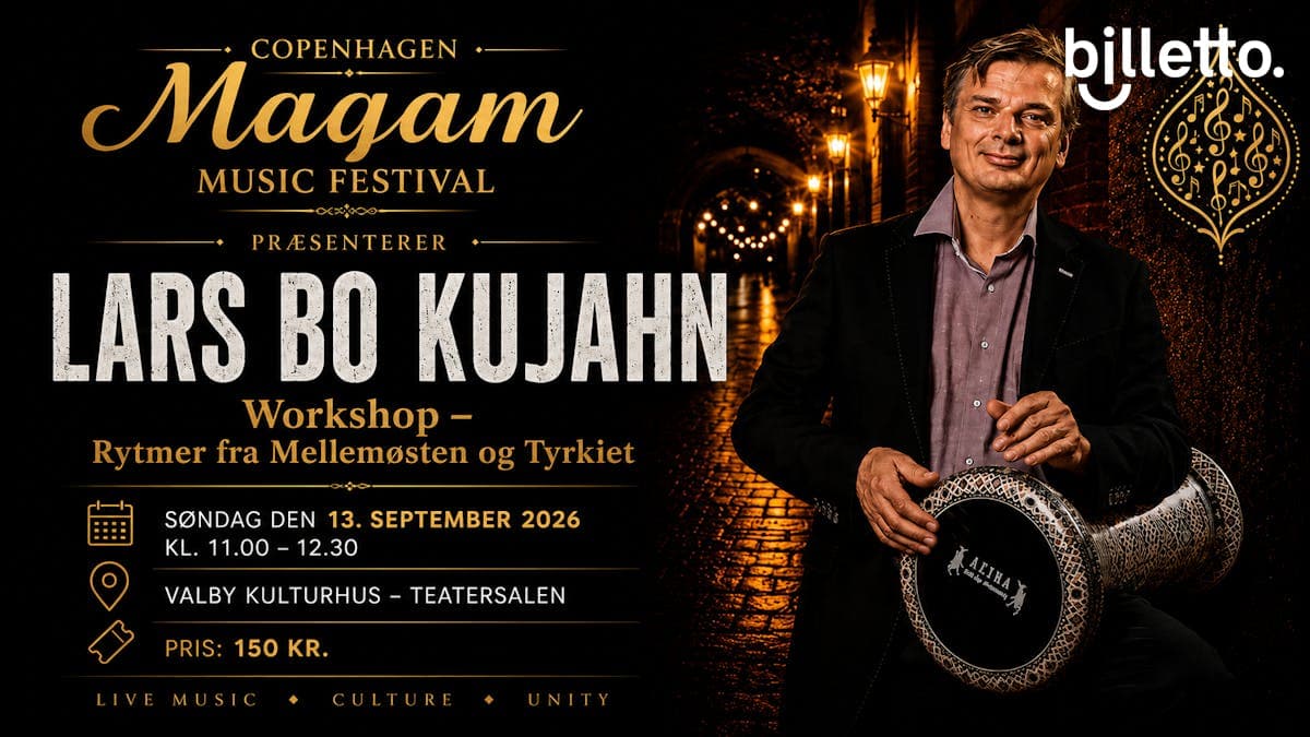Workshop i Rytmer fra Tyrkiet & Mellemøsten