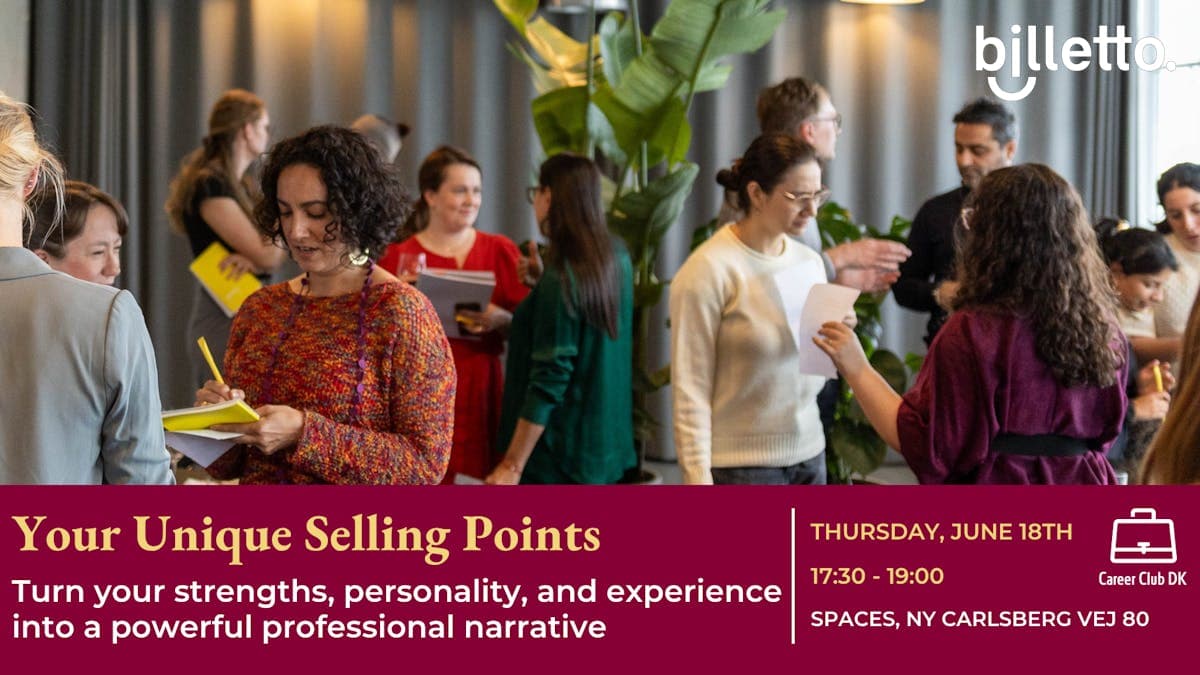Your Unique Selling Points | Career Club DK Networking event