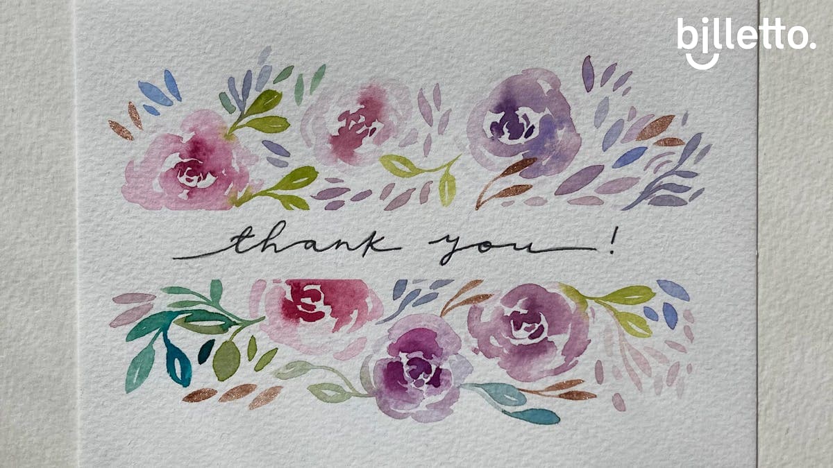 The Rosy Note | Watercolour Workshop