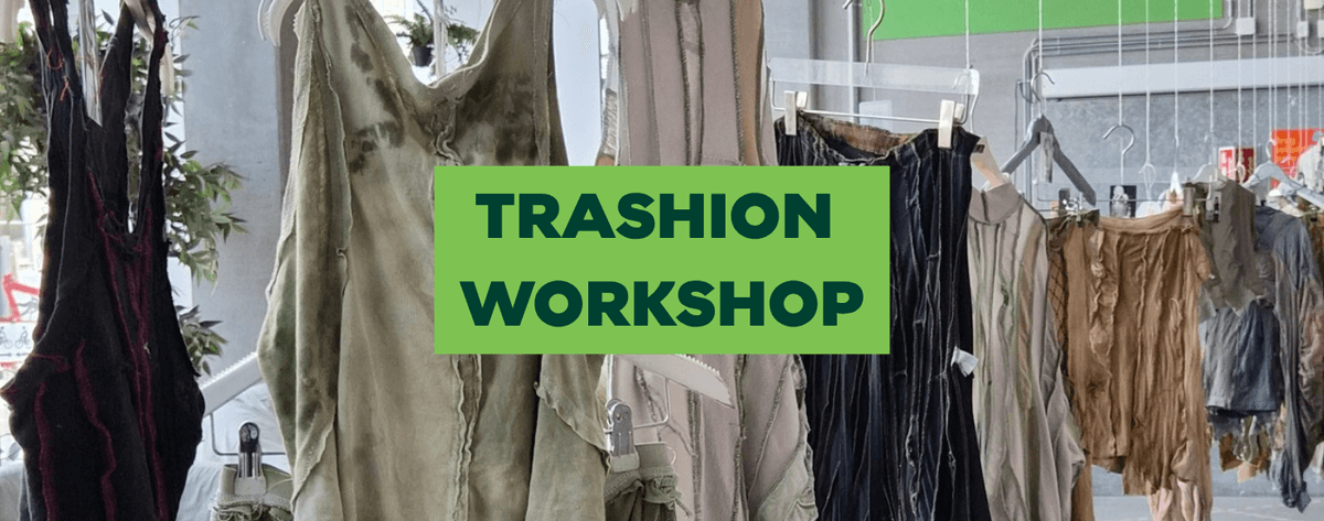 Trashion Workshop med HVIDTSKRALD