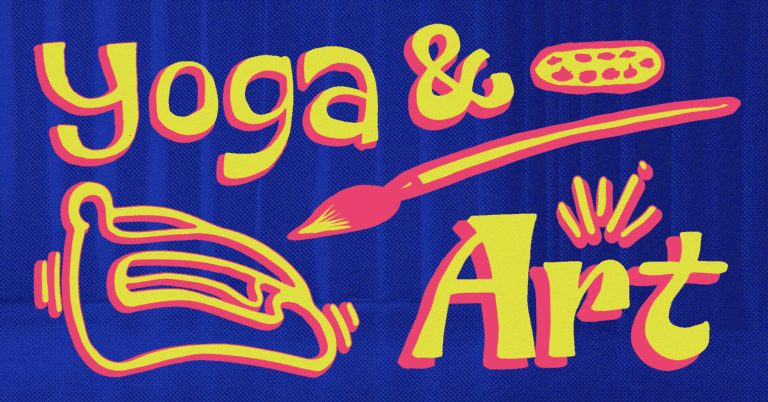 YOGA & ART: Winter Snowflakes