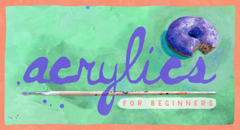 ACRYLICS FOR BEGINNERS – SUMMER COURSE