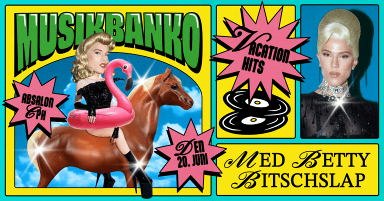 MUSIKBANKO MED BETTY BITSCHLAP – VACATION HITS