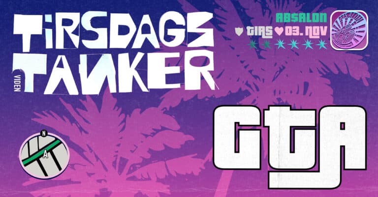 Tirsdagstanker: GTA – talk, quiz og live gaming