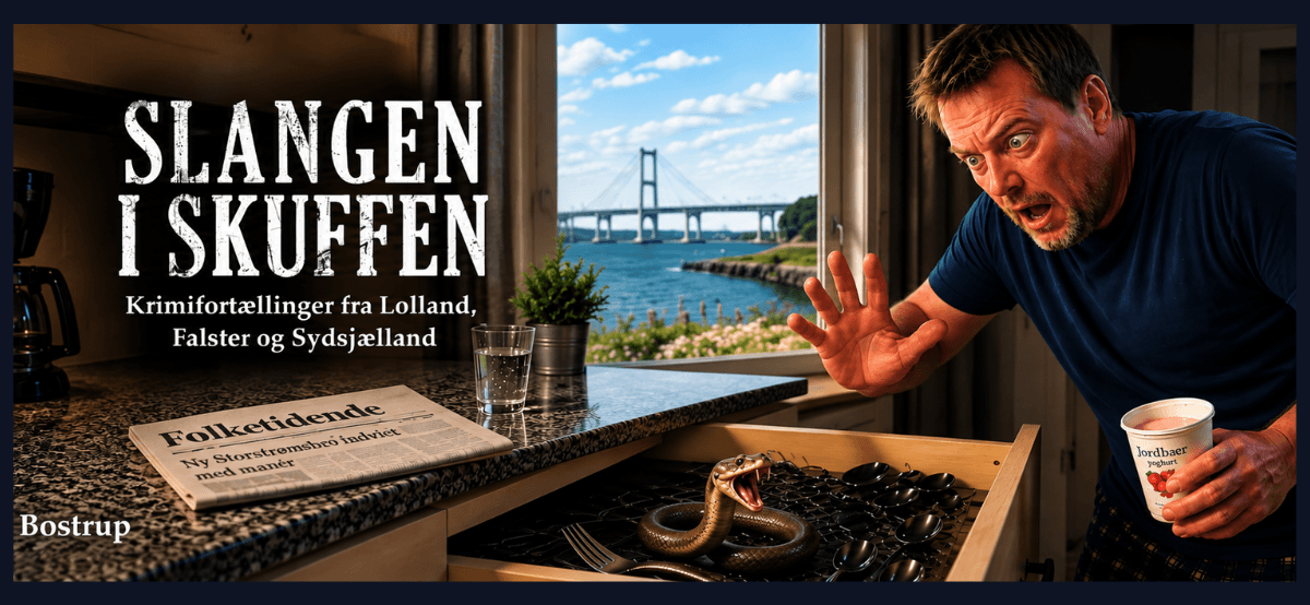 Slangen i skuffen – om at skrive krimifortællinger