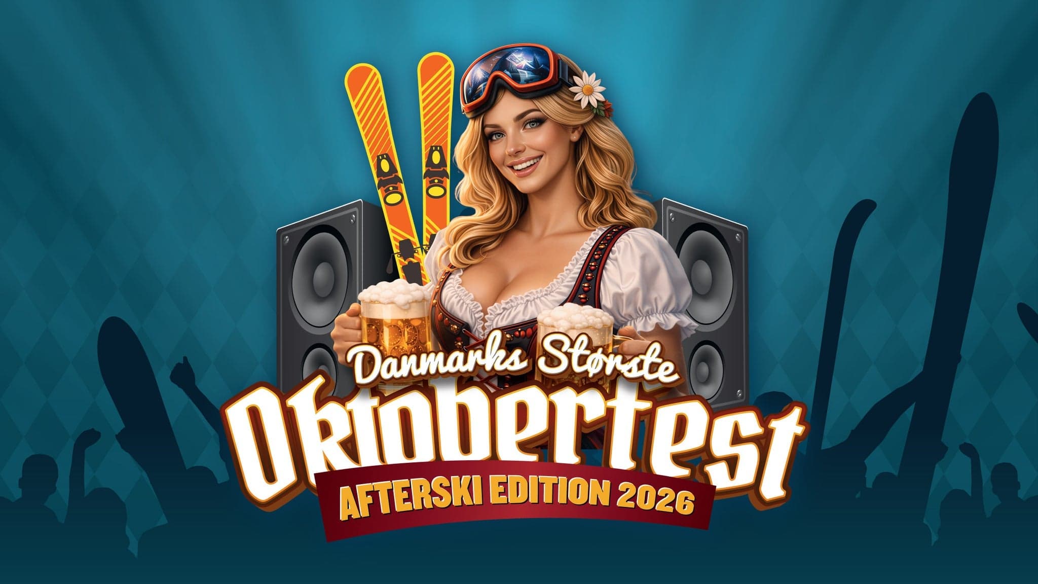 Grillkylling med kartofler til Danmarks Største Oktoberfest