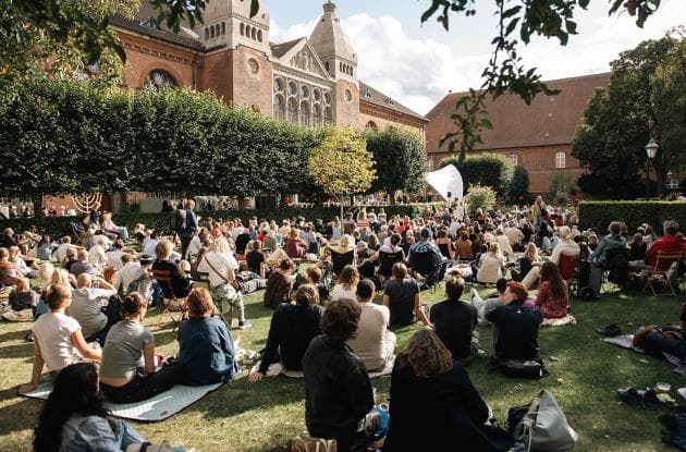 Bibliotekshaven LIVE - Bukuru, Caroline Albertine Minor, Thomas Levin og Stine Lomborg